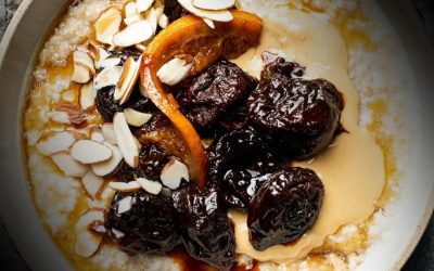 Ovsena kaša sa suvim šljivama i orasima